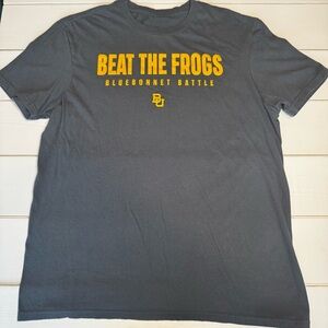 Baylor University BU Rivalry Dark Gray Graphic Unisex T-Shirt